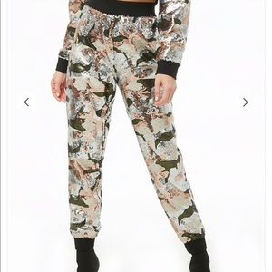 Sequin forever 21 joggers